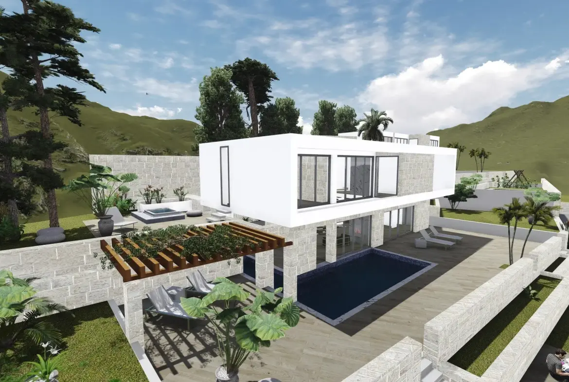 Building plot with permit on Šolta