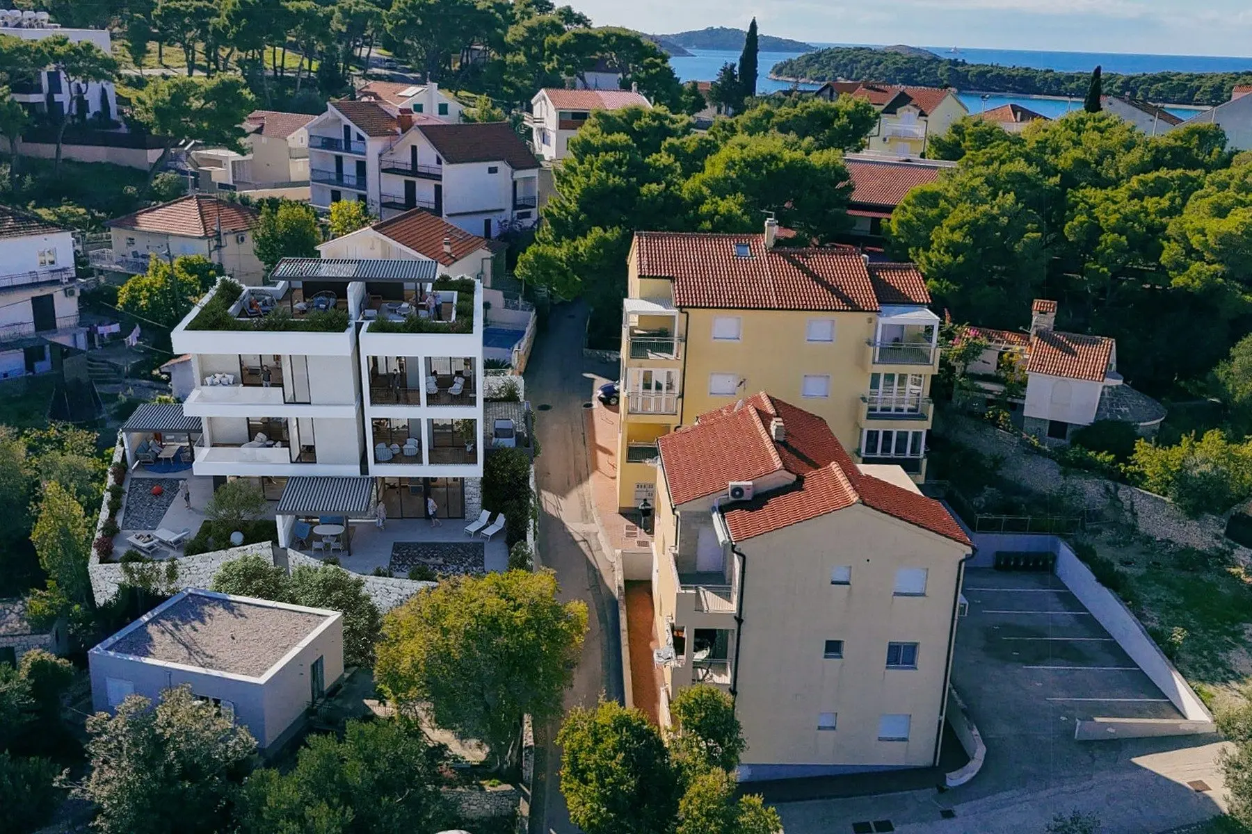Project by the Sea in Rogoznica