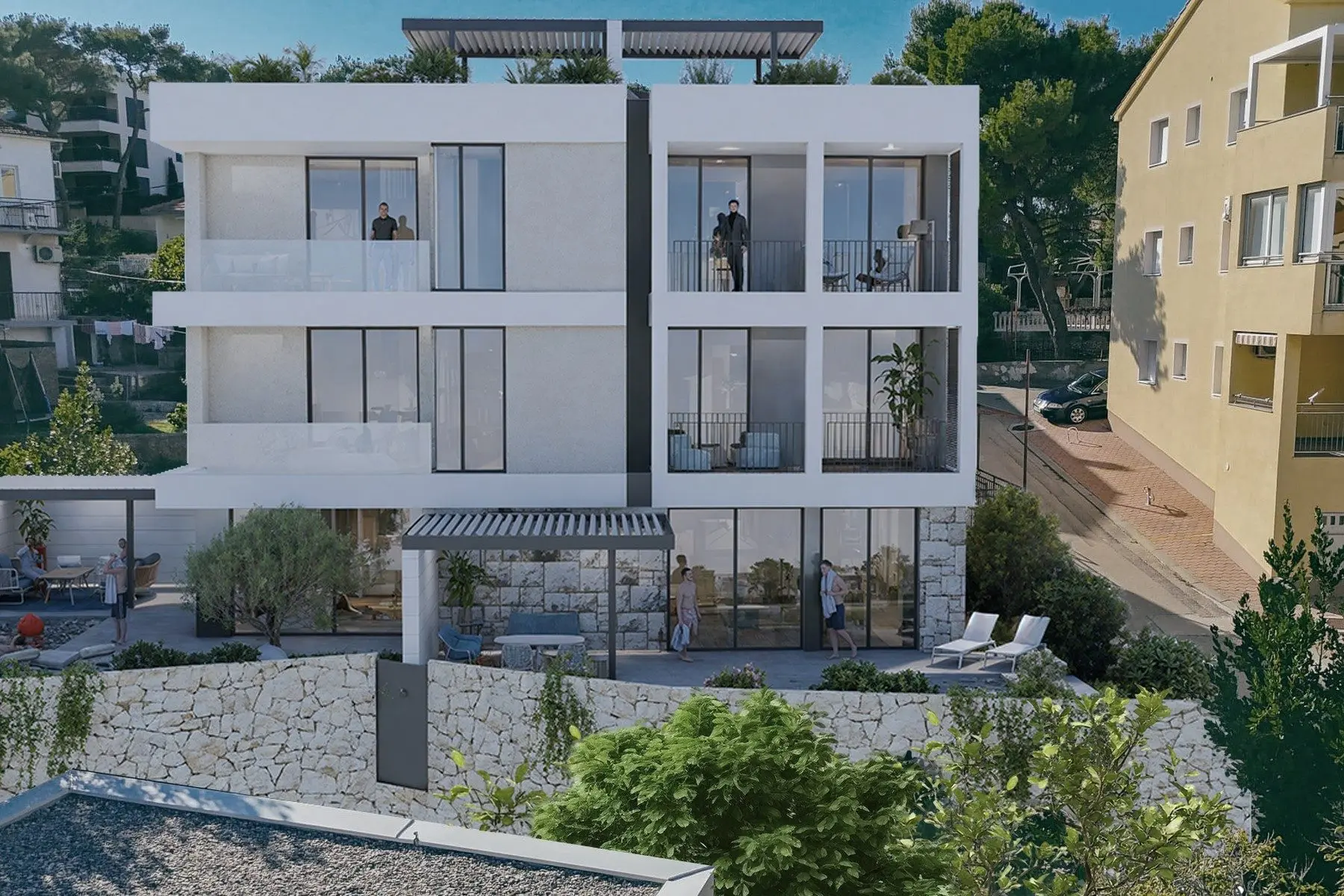 Project by the Sea in Rogoznica