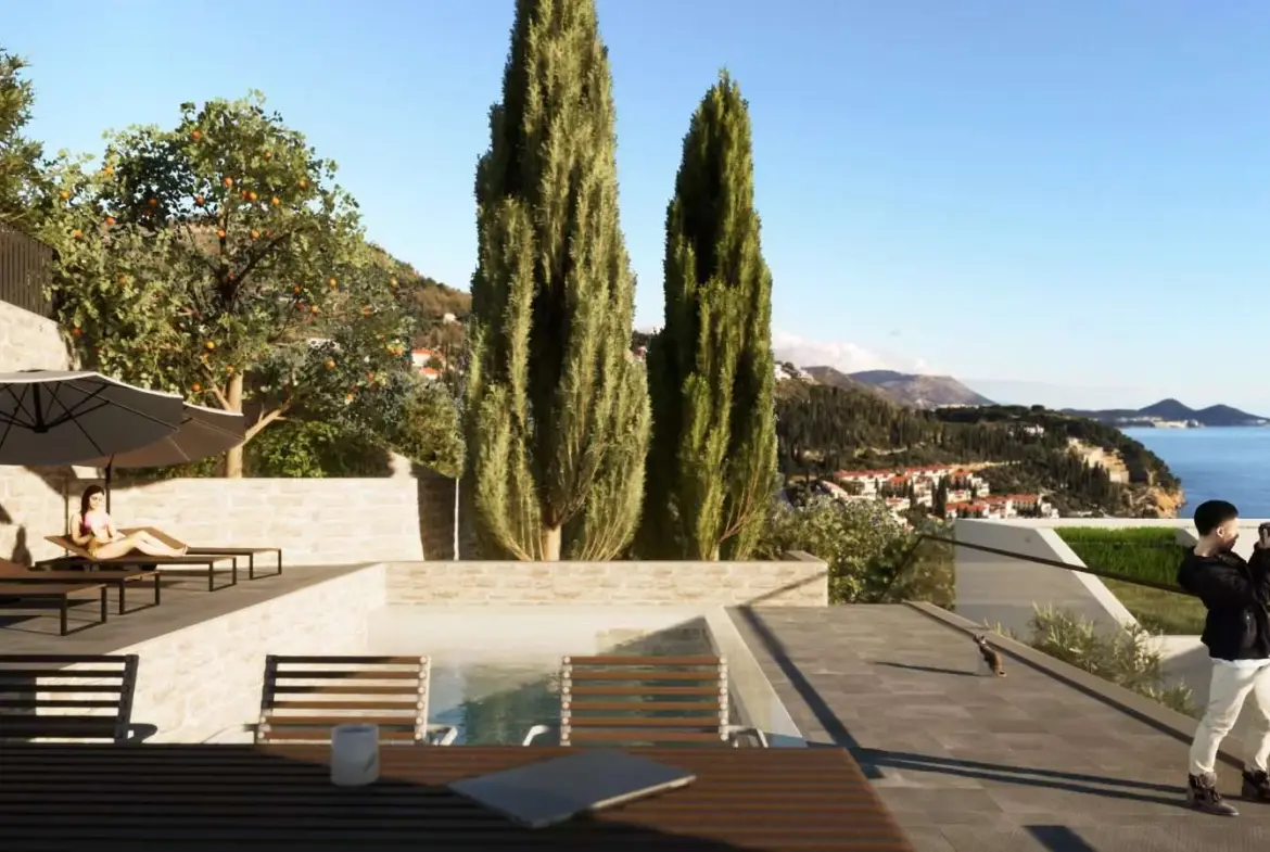 Two Plots With Building Permit, Orasac, Dubrovnik Area