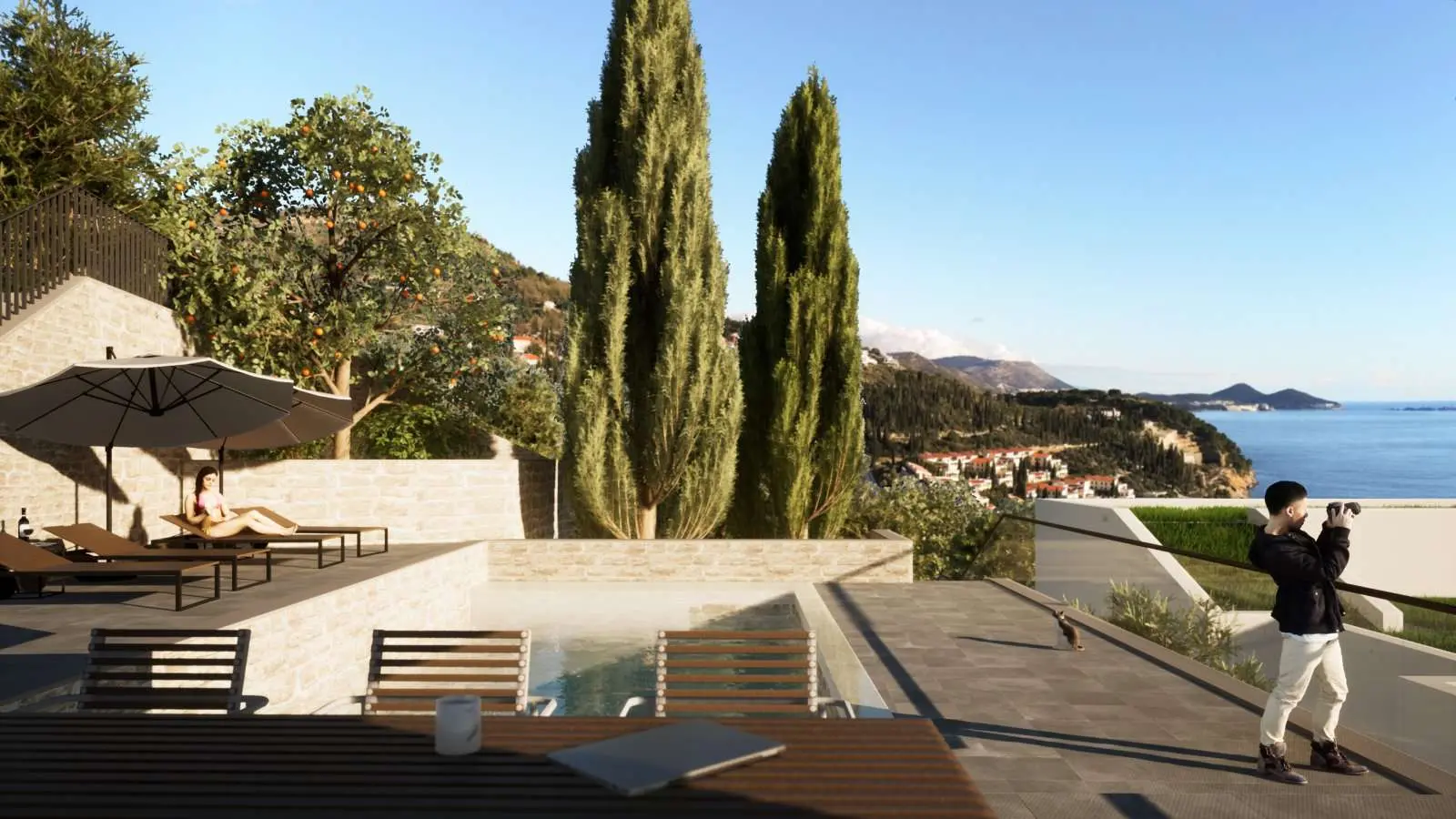 Two Plots With Building Permit, Orasac, Dubrovnik Area