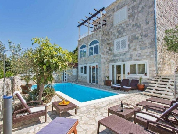 Villa With Sea View Near Dubrovnik, Zaton
