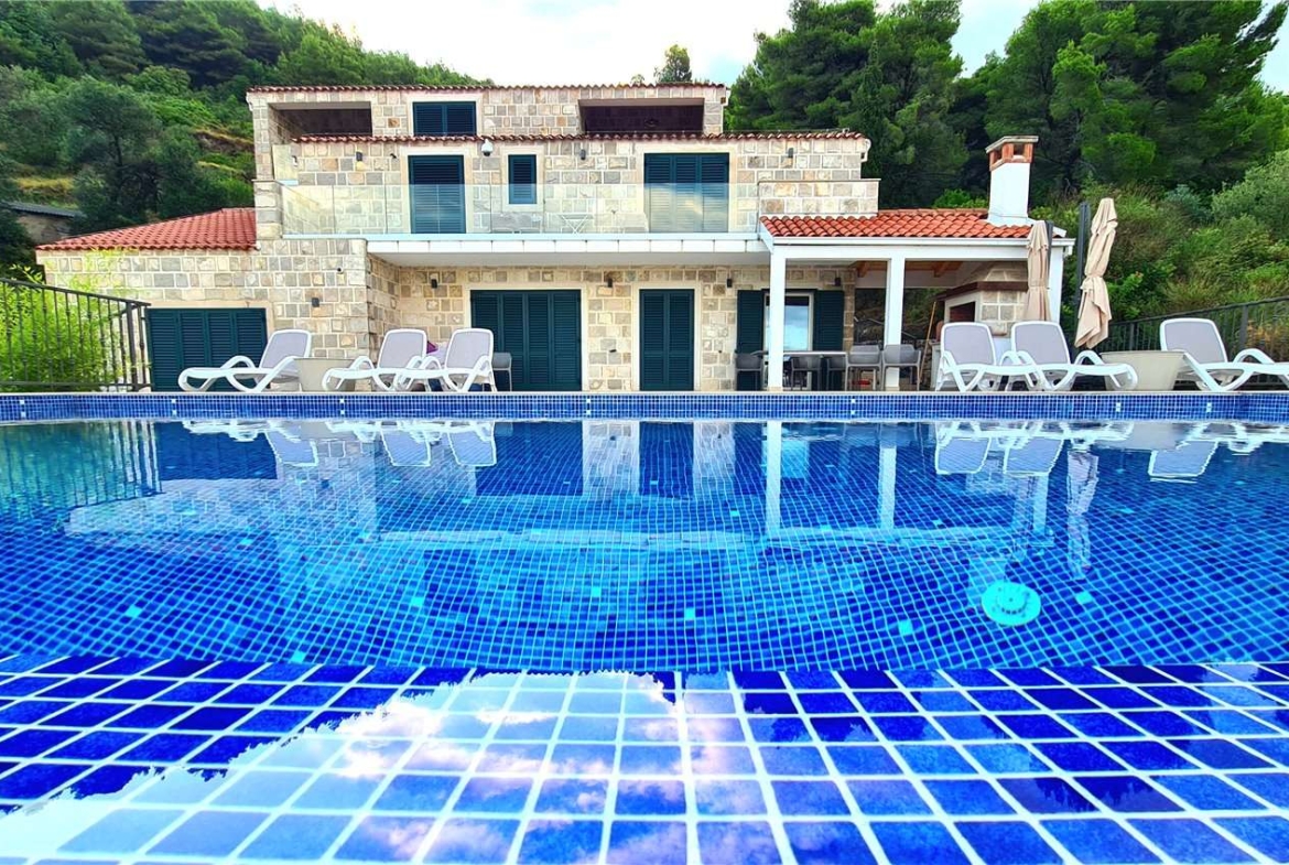 Beautiful Villa With Swimming Pool, Lopud Island, Dalmatia, Dubrovnik, 20222