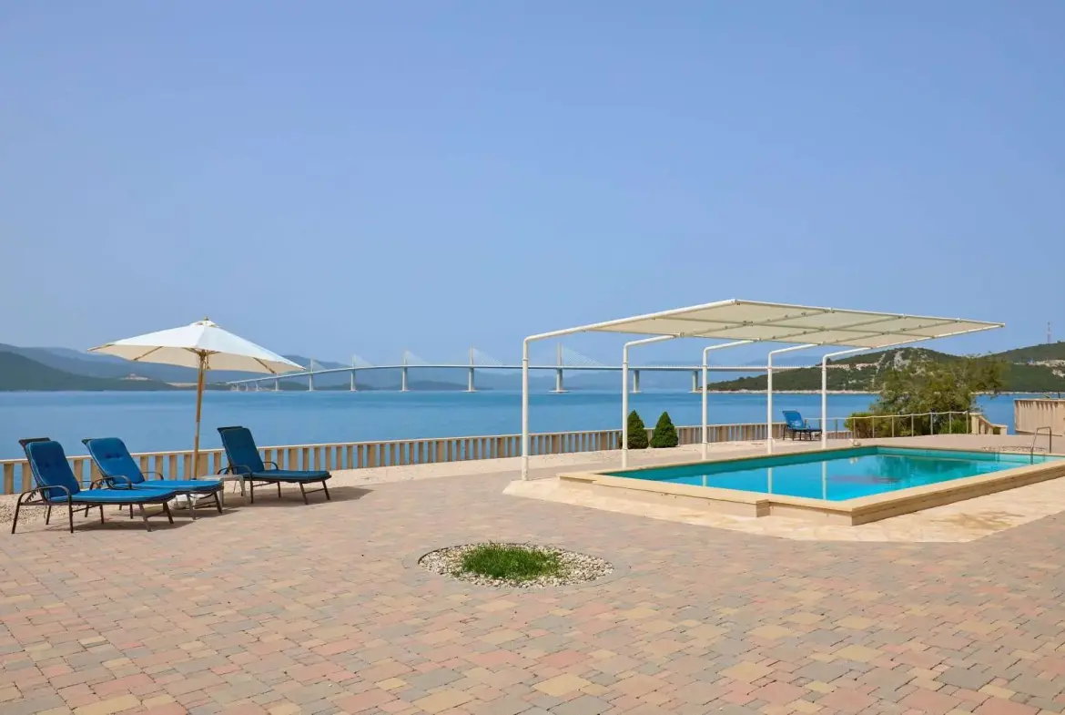 Two Beautiful Waterfront Villas, Radalj, Near Klek