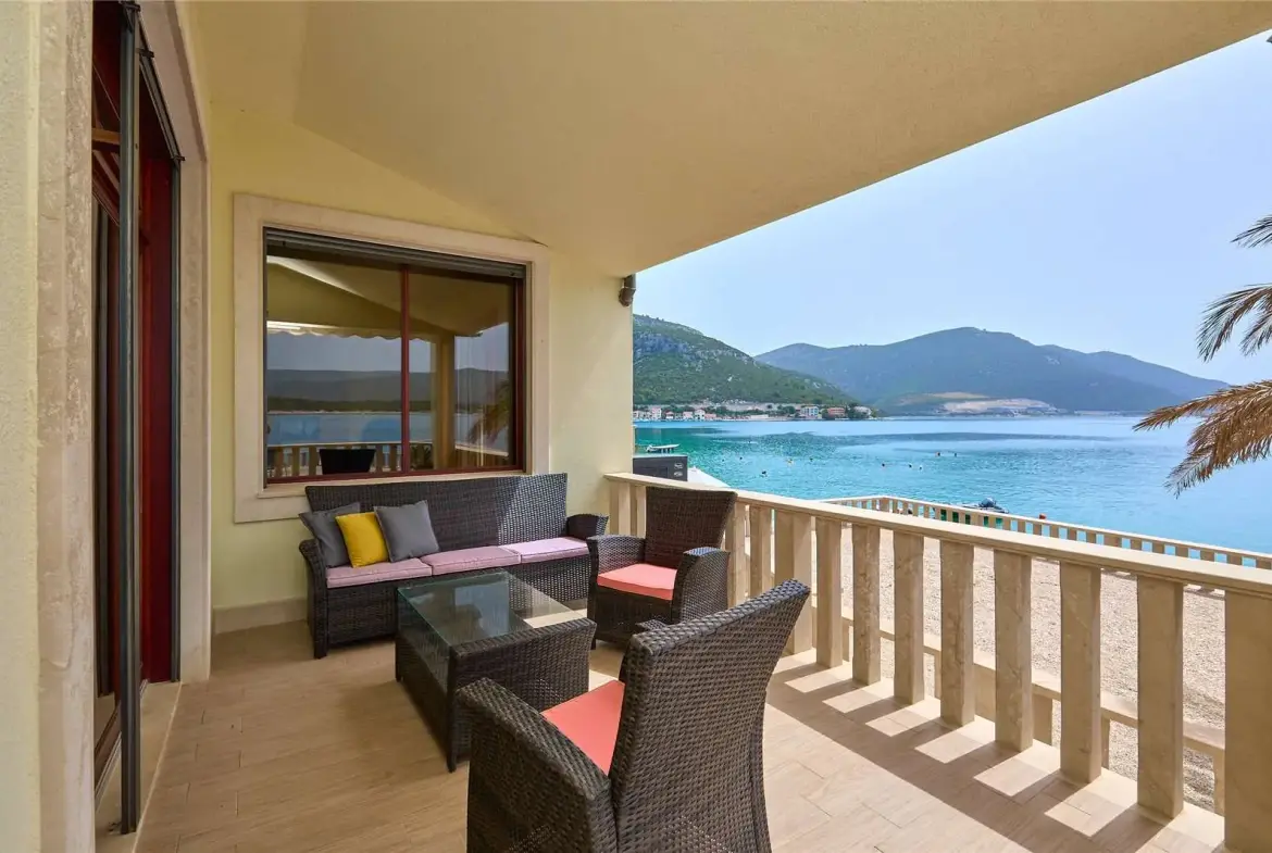 Two Beautiful Waterfront Villas, Radalj, Near Klek
