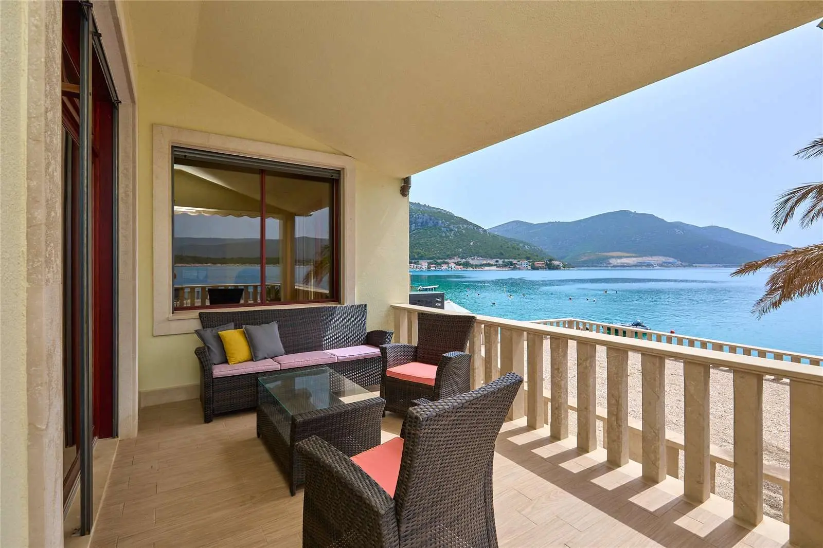 Two Beautiful Waterfront Villas, Radalj, Near Klek