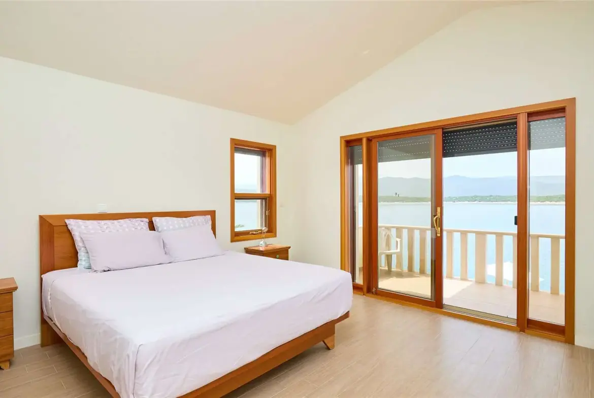Two Beautiful Waterfront Villas, Radalj, Near Klek