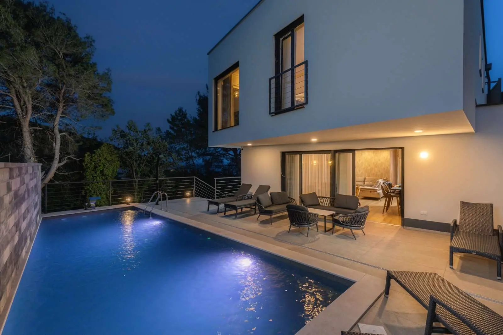 Modern Villa With Swimming Pool, Ljube Mrakovcica, Moscenicka Draga