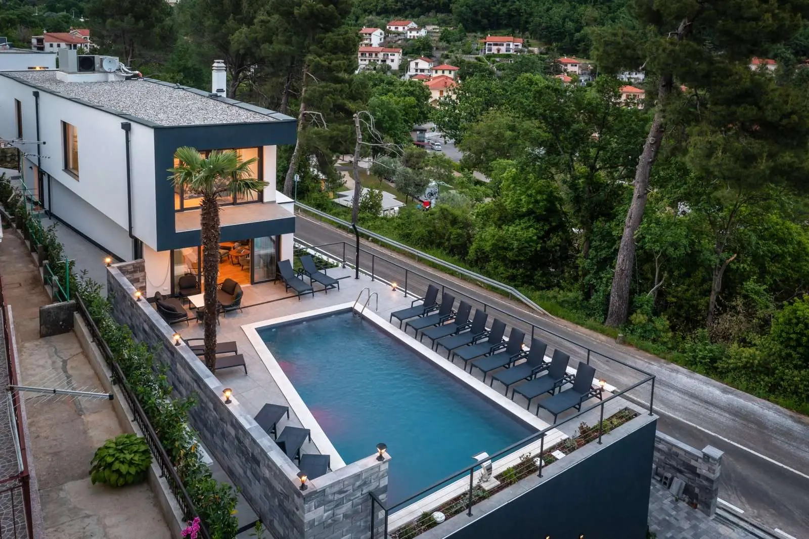 Exclusive Villa With A Swimming Pool Near The Sea, Moscenicka Draga