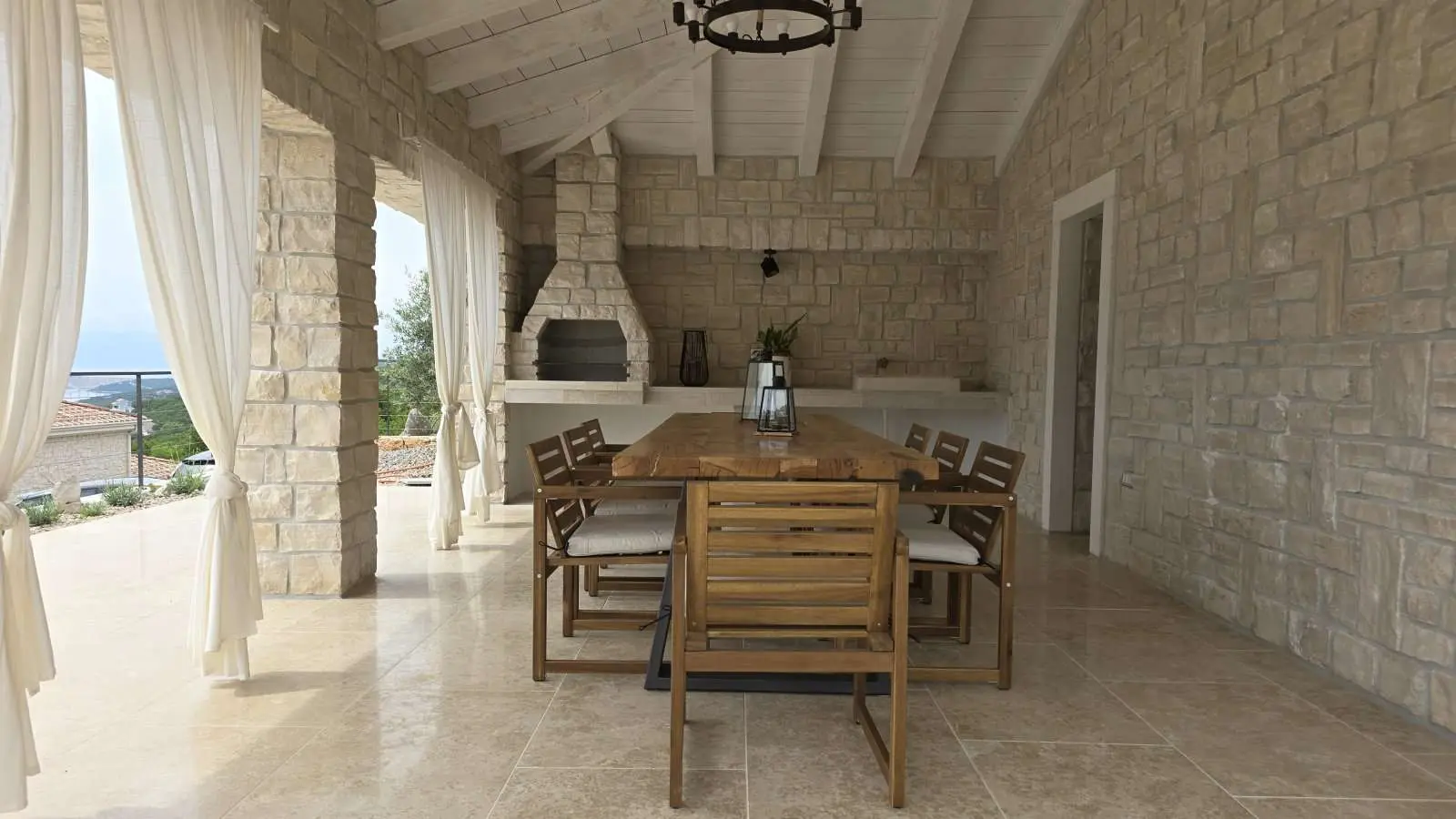 Luxury Stone Villa With Heated Pool, Jadranovo