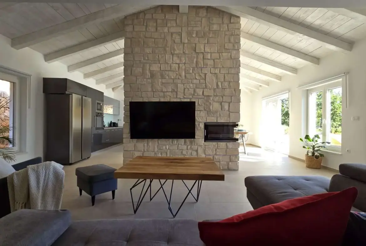 Luxury Stone Villa With Heated Pool, Jadranovo