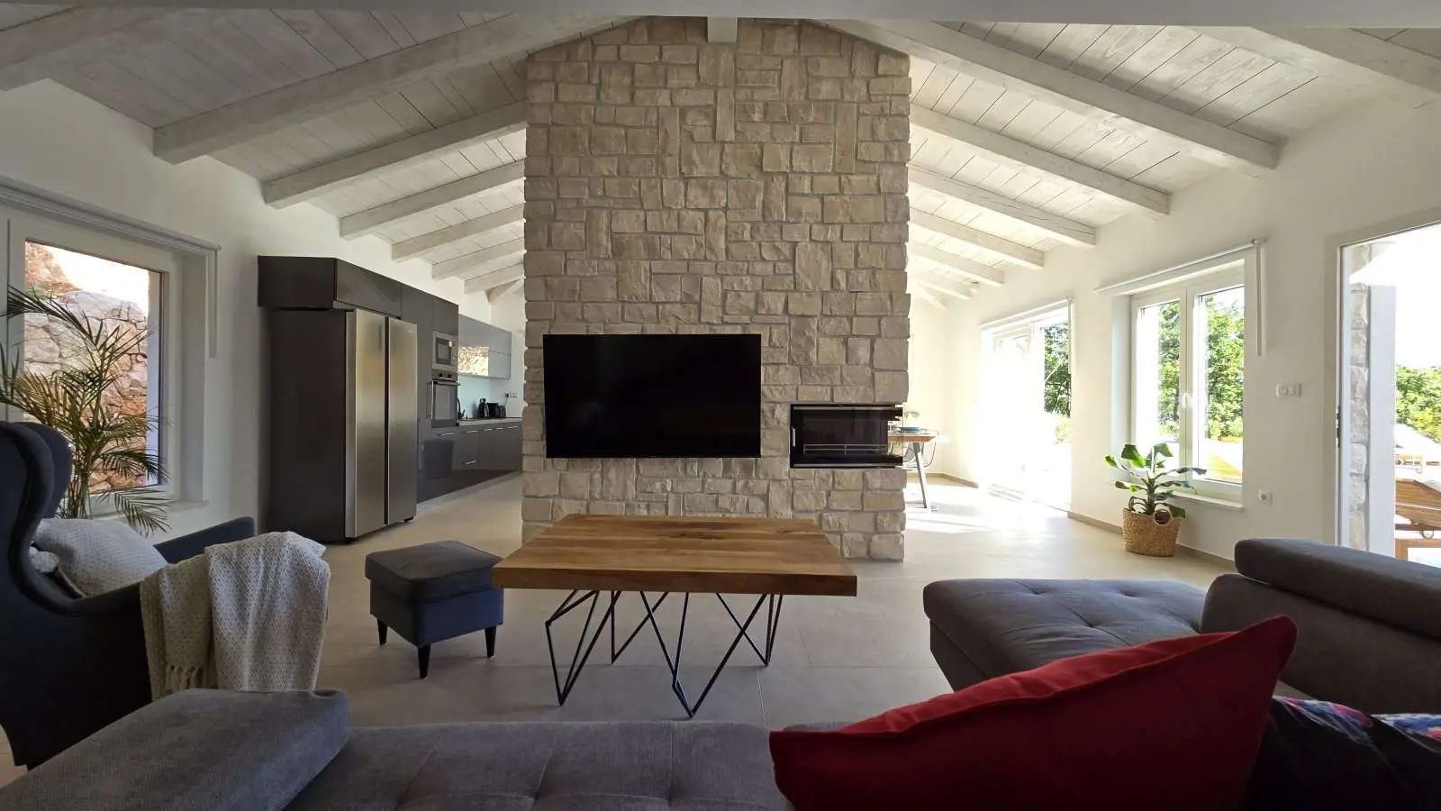 Luxury Stone Villa With Heated Pool, Jadranovo