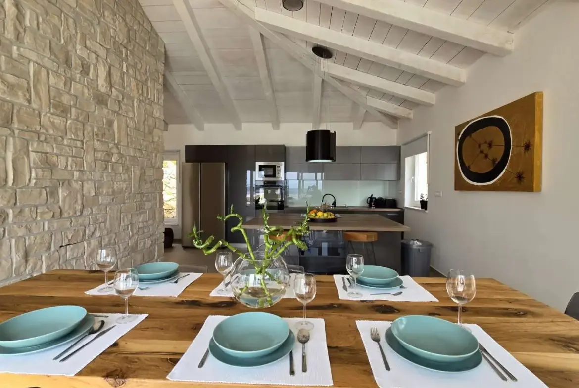Luxury Stone Villa With Heated Pool, Jadranovo