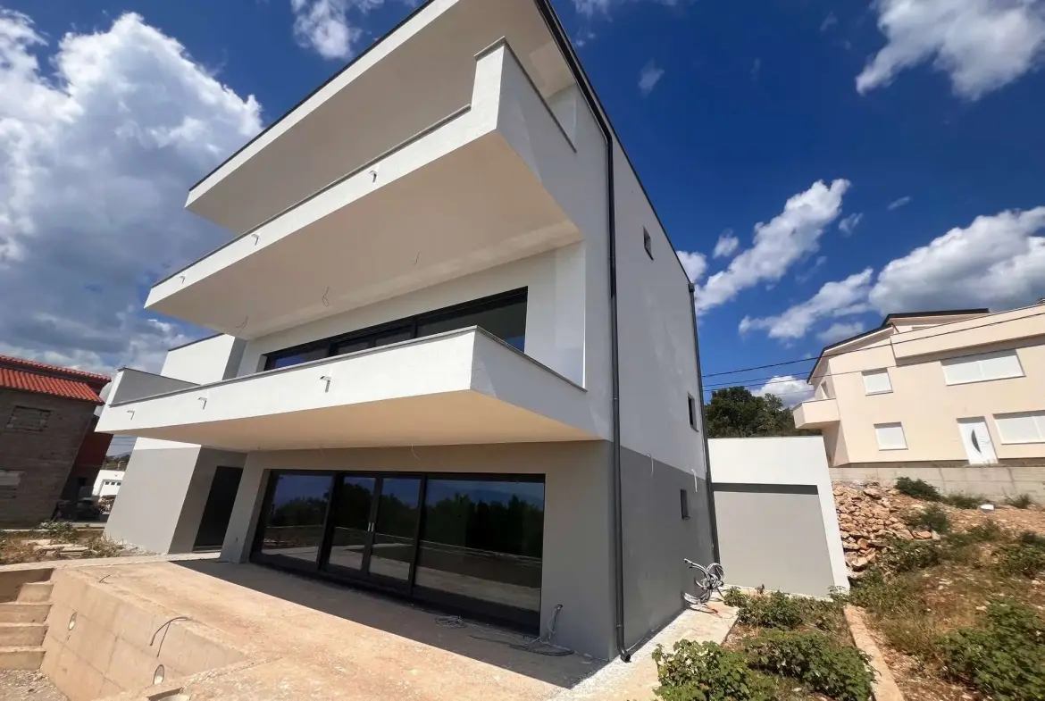 New Villa With a Sea View, Gornje Selo 30, Smrika
