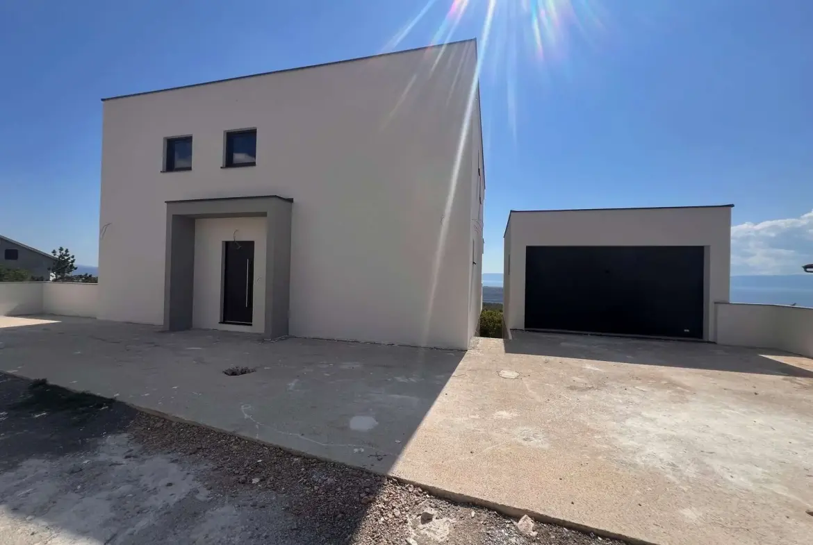 New Villa With a Sea View, Gornje Selo 30, Smrika