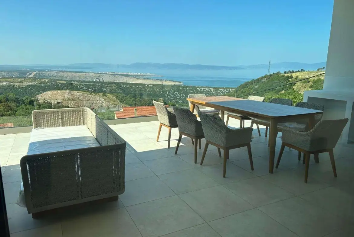 Modern VIlla With A Sea VIew and Swimming Pool, Hreljin