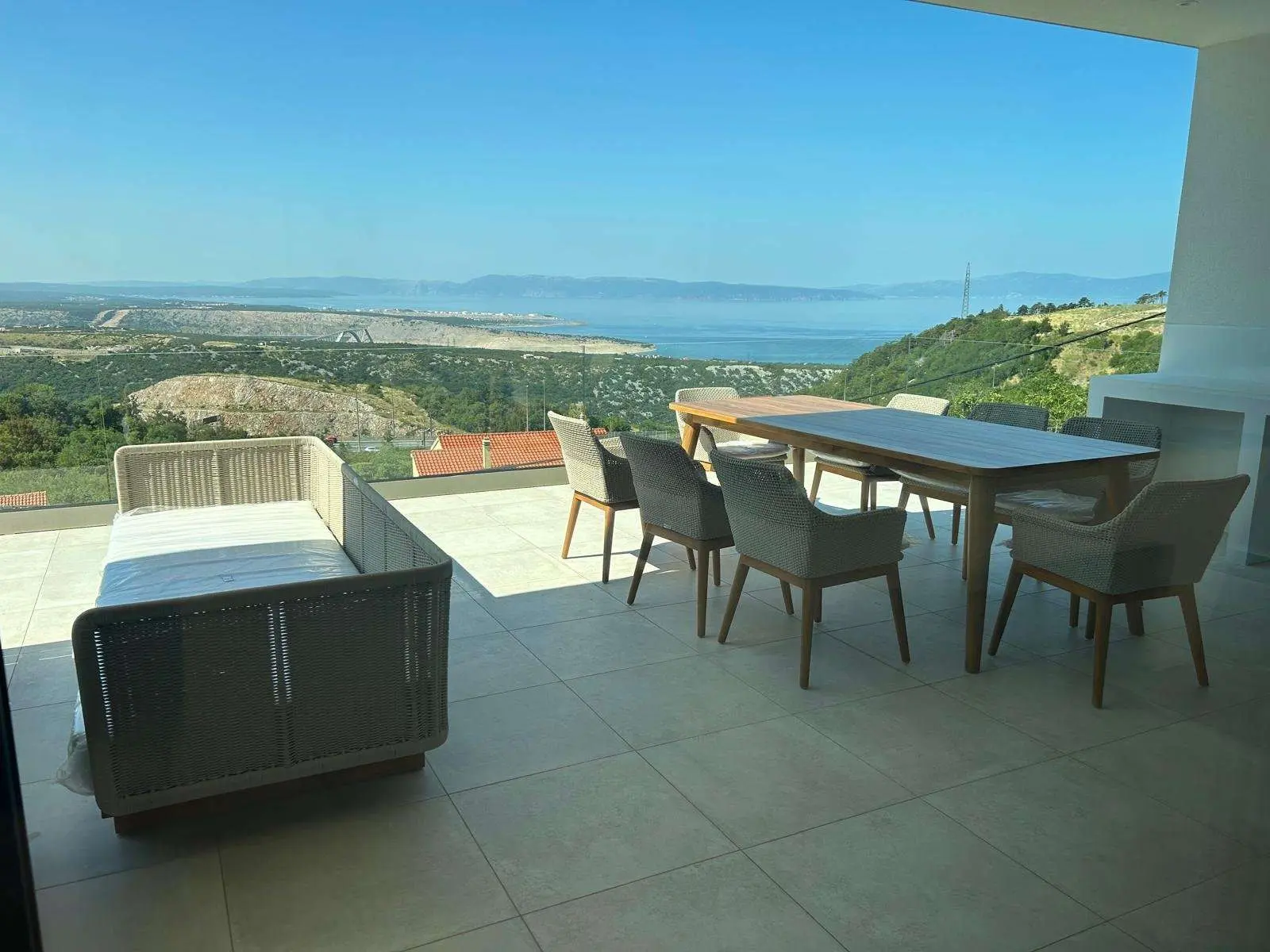 Modern VIlla With A Sea VIew and Swimming Pool, Hreljin