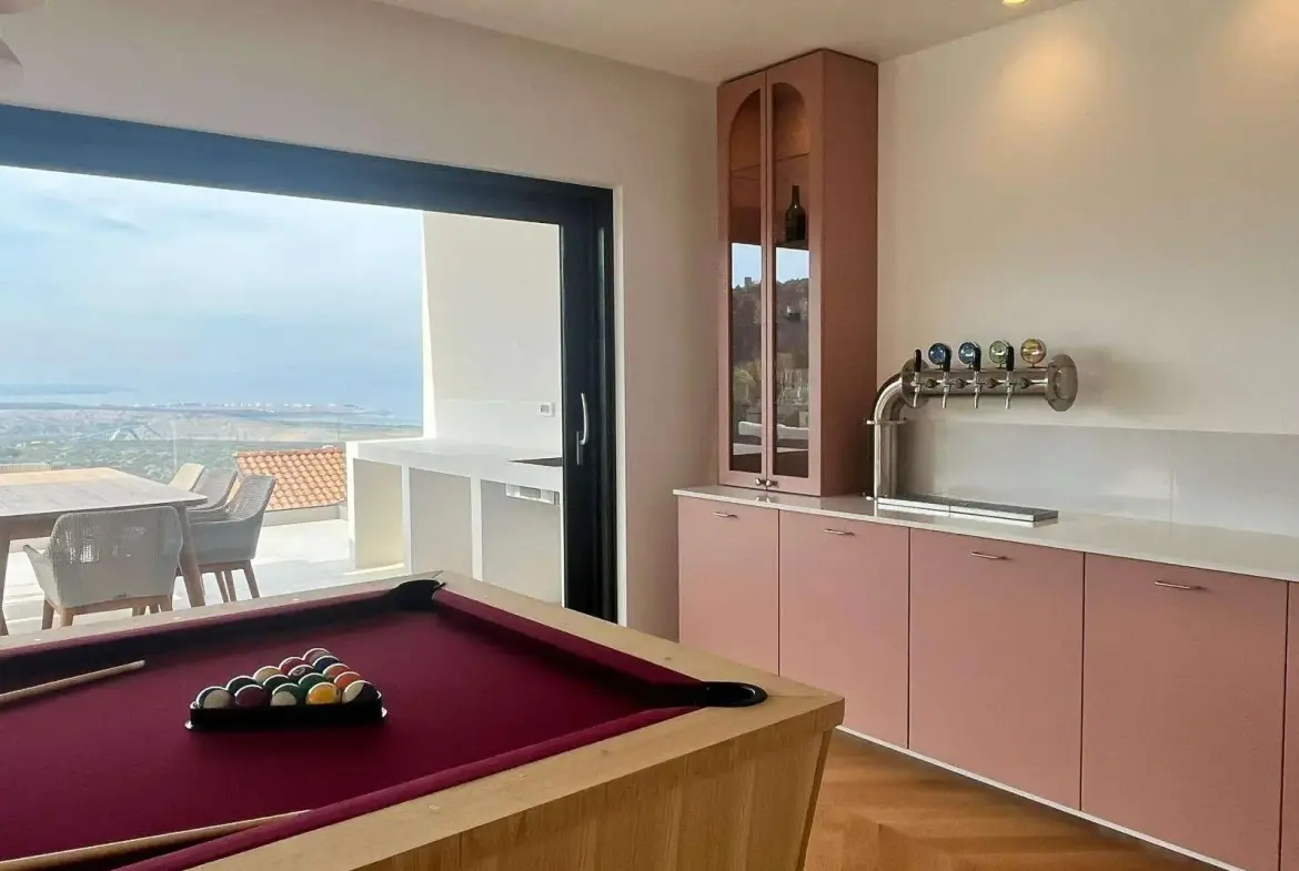 Modern VIlla With A Sea VIew and Swimming Pool, Hreljin