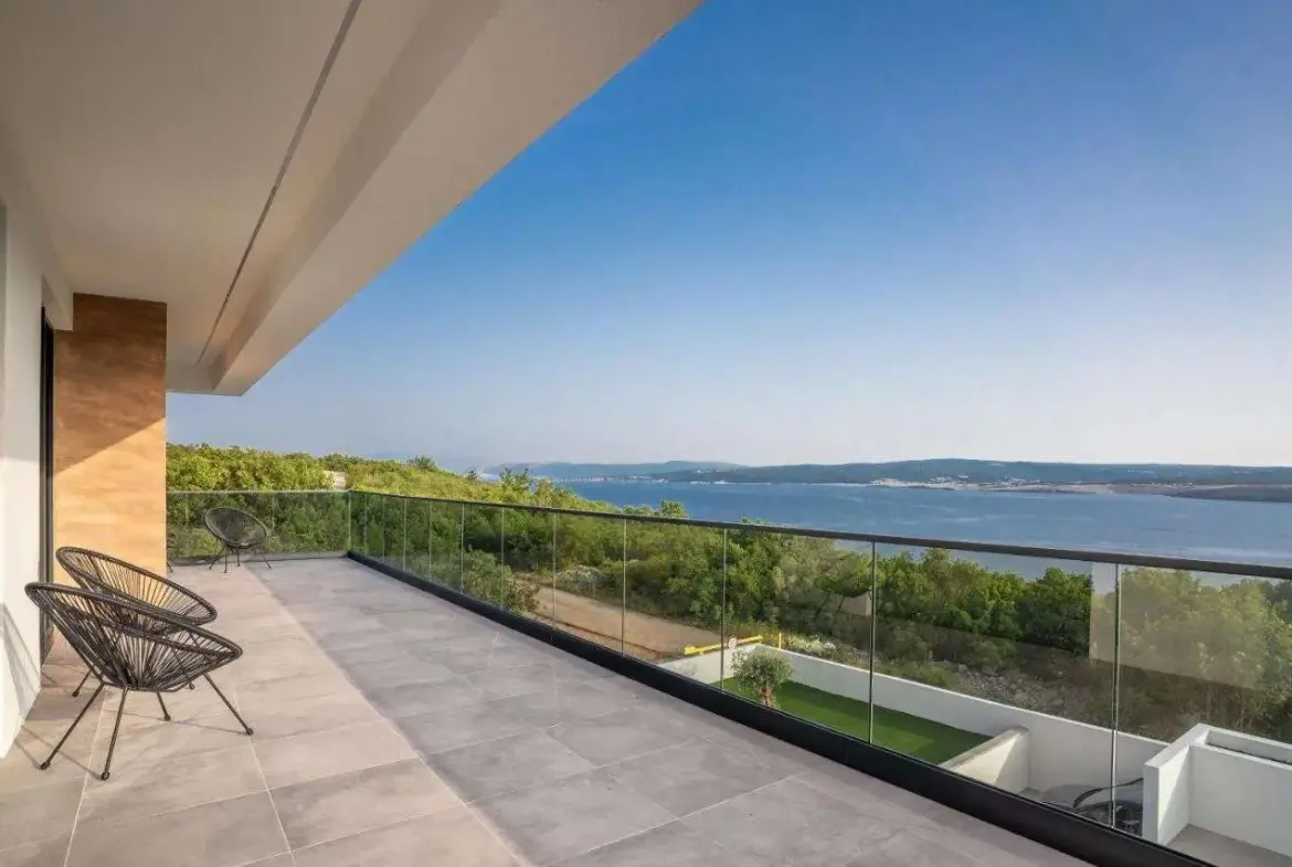 Modern Seaview Villa, Jadranovo