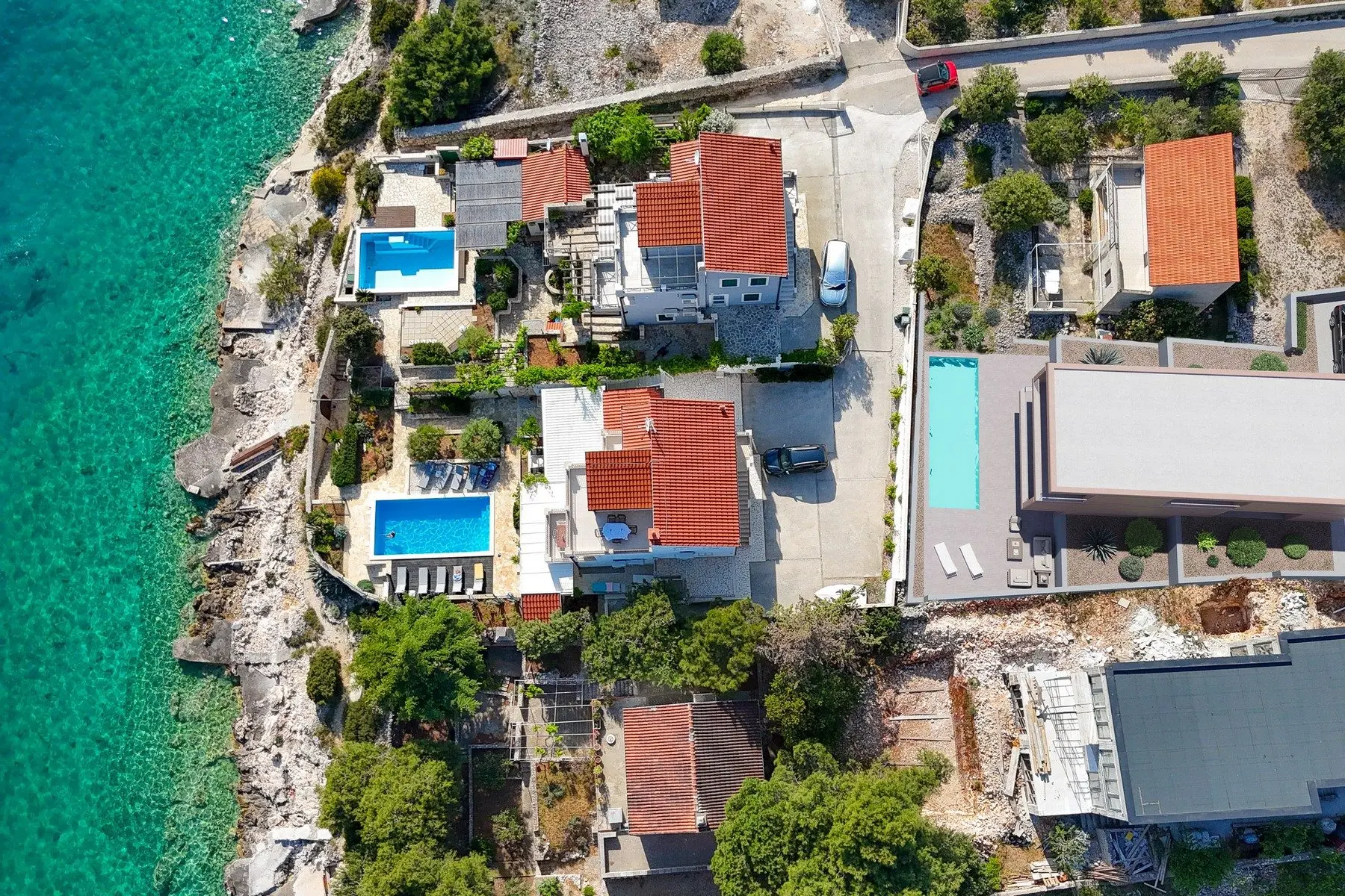 Prime building plot near Rogoznica