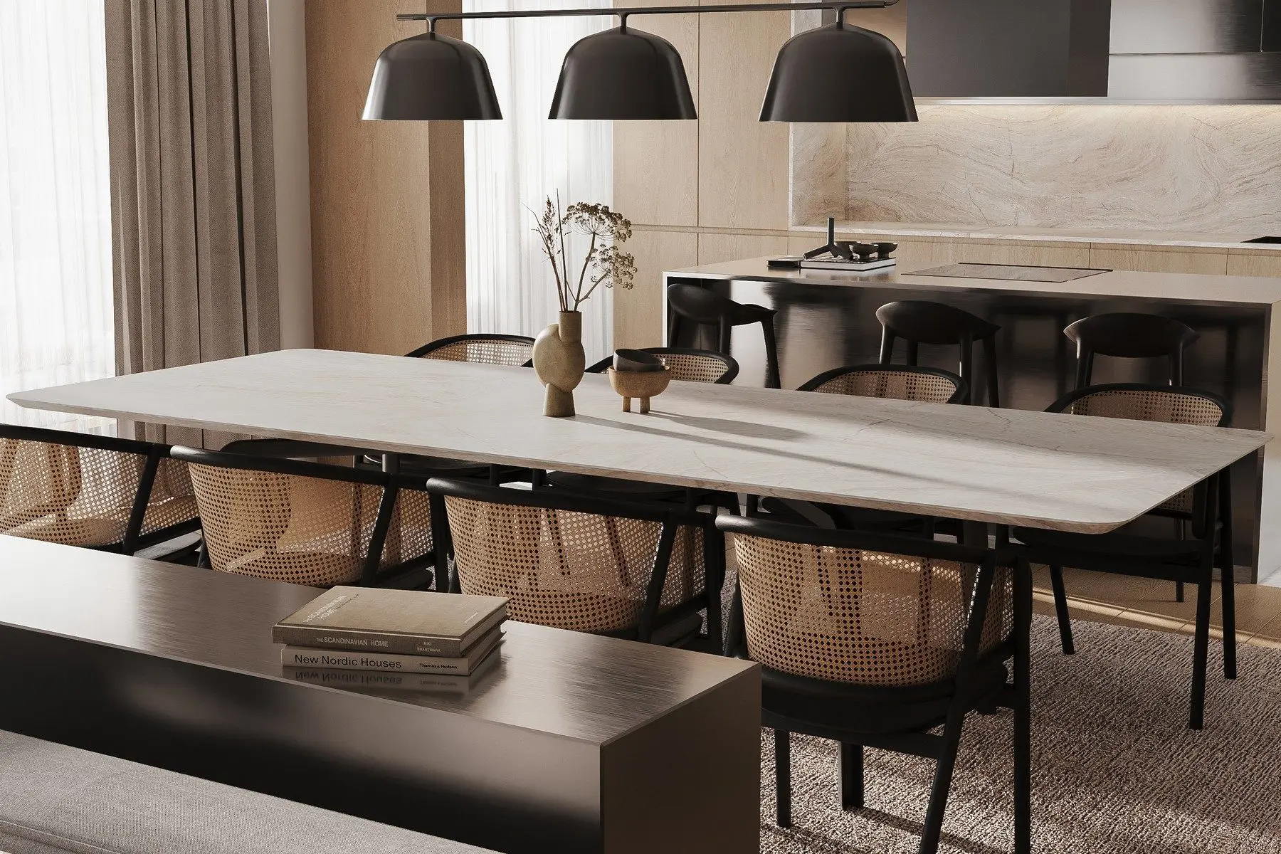 Villa-White-Lotus15.LOTi_Livingroom-Kitchen-1st-03 Villa Ambiente