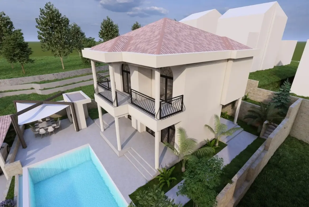 Building plot with permit on Brač