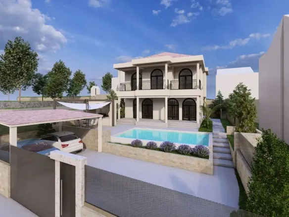 Building plot with permit on Brač