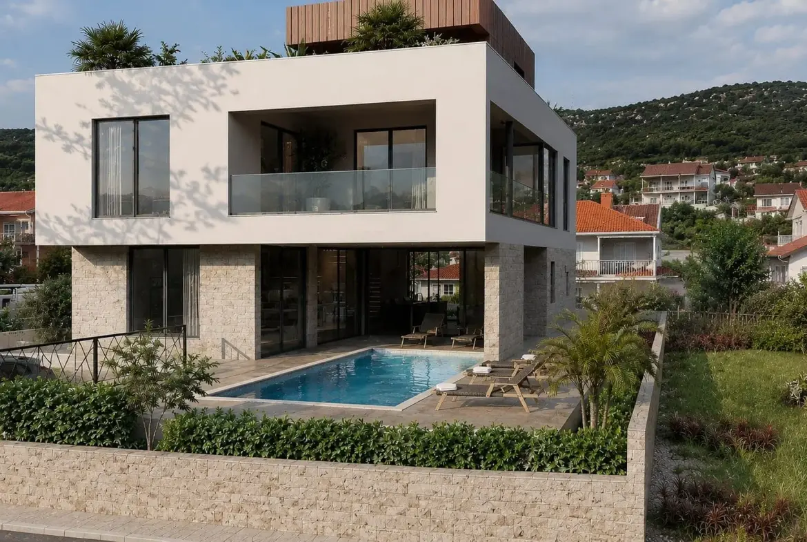 Seafront building land