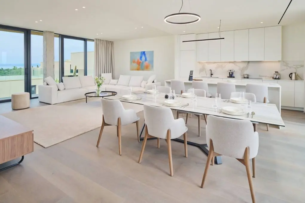 Exclusive design villa in upscale “Golf Resort” within walking distance to the sea – luxury living on four levels