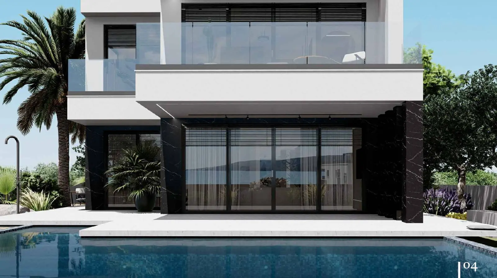 Villa Erlić with Panoramic Sea view in Sukošan