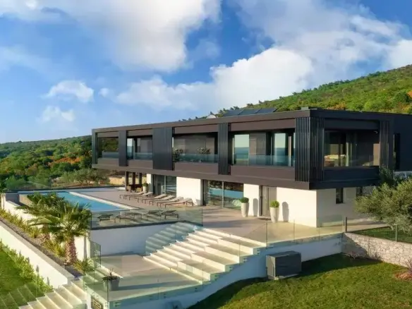 Unique prestige villa with panoramic sea view in a coastal paradise of Istria