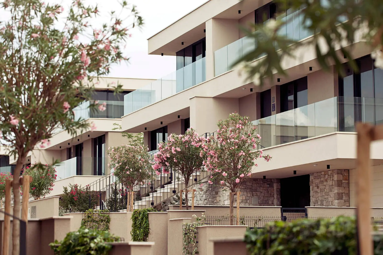 Exclusive design villa in upscale “Golf Resort” within walking distance to the sea – luxury living on four levels