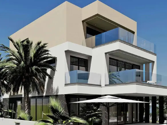 Villa Erlić with Panoramic Sea view in Sukošan