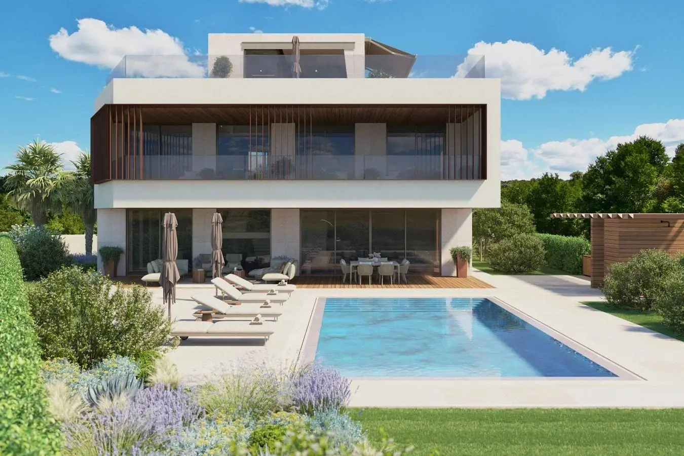 Elegant new coastal villa with panoramic sea views in prime location of Rovinj