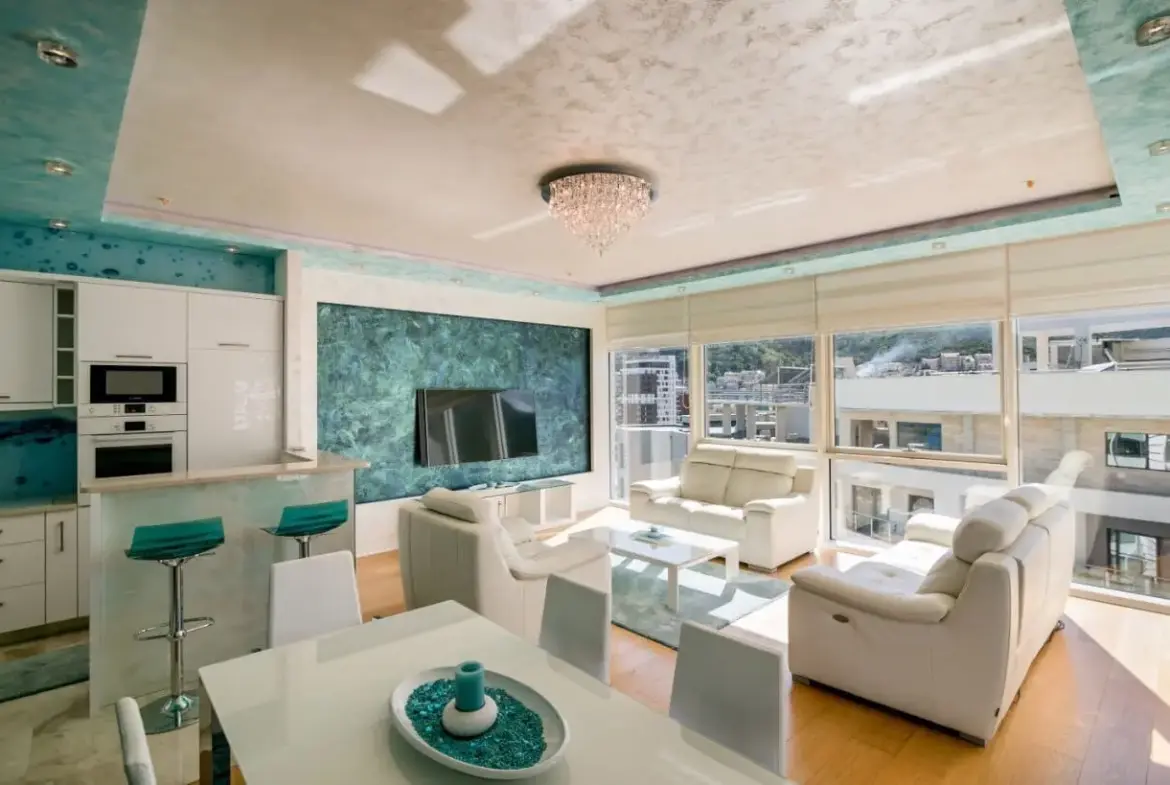 Apartment for Sale in Tre Canne Budva – Luxury Sea View Property