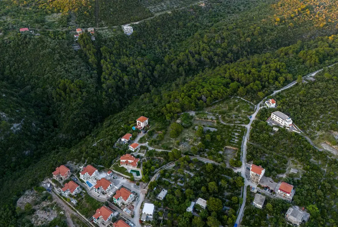 Urbanized land with a sea view for sale
