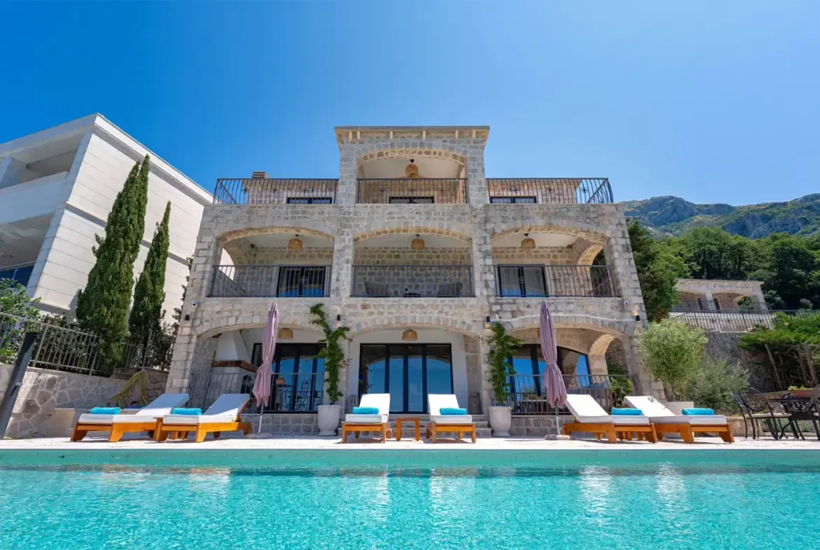 Designer stone villa, Drobni Pijesak, Budva