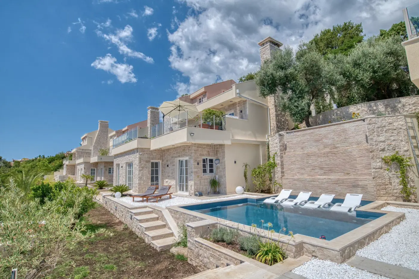 01-13 New villa with pool and panoramic sea view, Podi, Herceg Novi