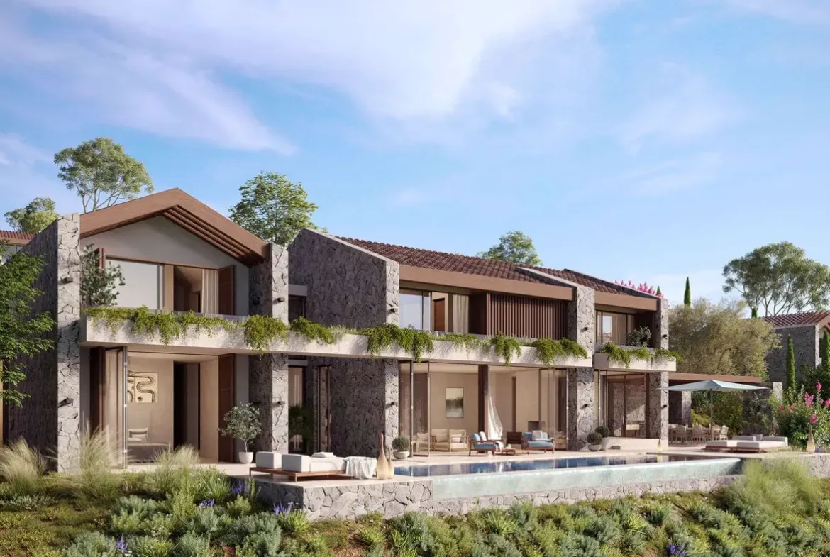 Luxury three bedroom villa on golf course, Lustica Bay