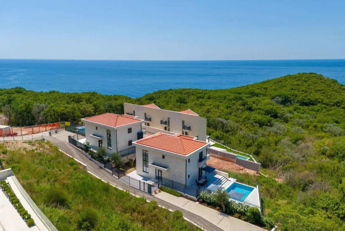 New furnished villa with pool, Reževići, Budva