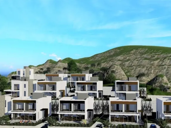 Modern villas in a new luxury settlement near the Portonovi resort, Herceg Novi
