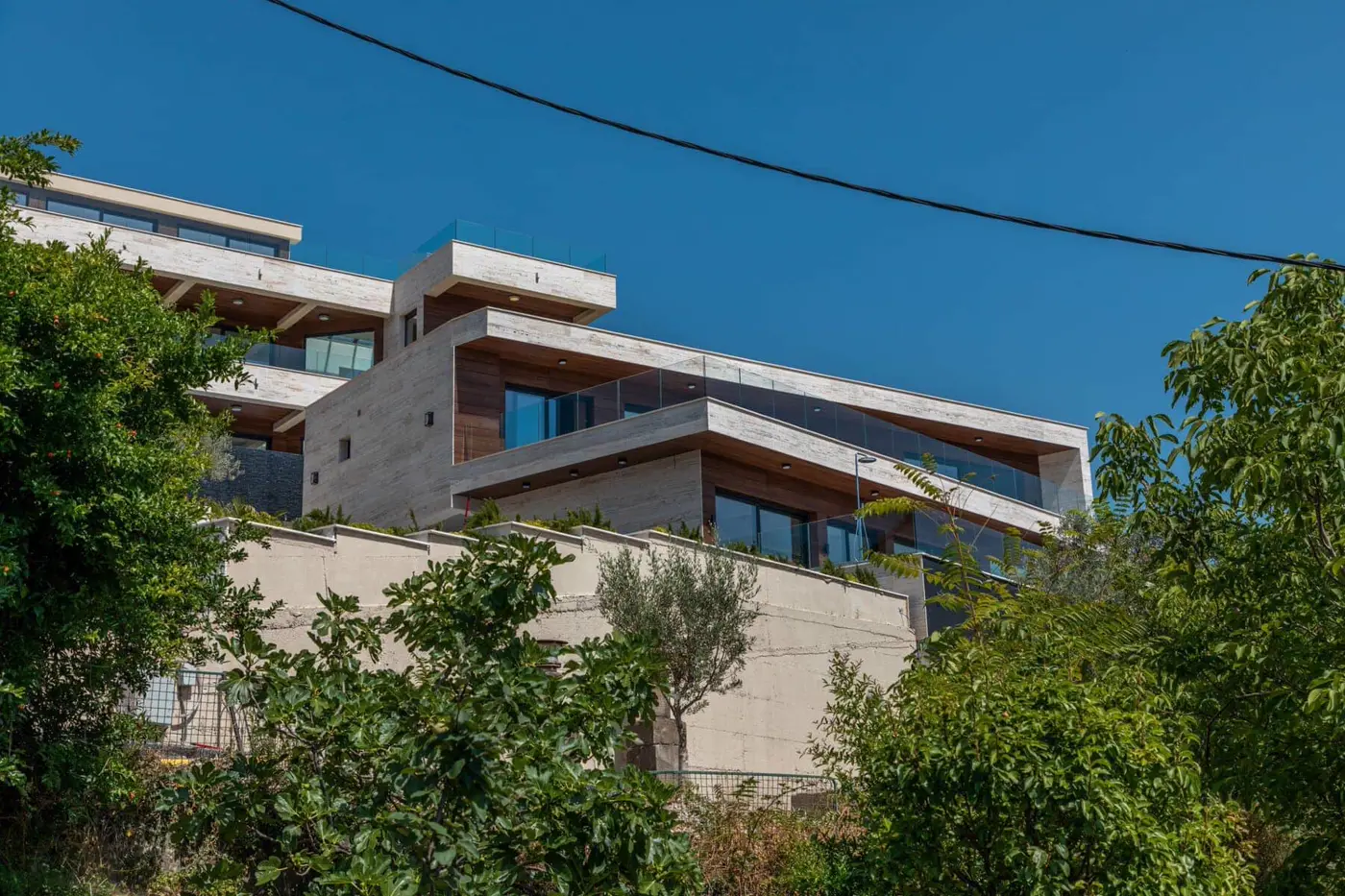 Exclusive contemporary villa with sea view, Maritsi, Tivat