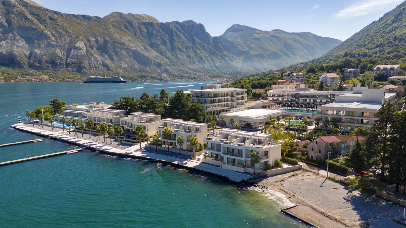 Luxury branded villa on the first line to the sea, Stoliv, Kotor