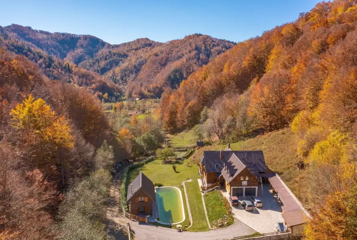 Mountain property with two houses, Opasanica, Podgorica