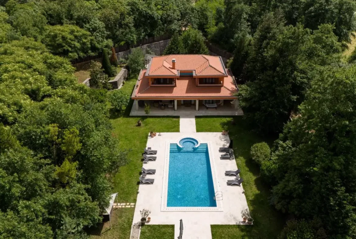 Luxury family villa with swimming pool and landscaped plot, Podgorica