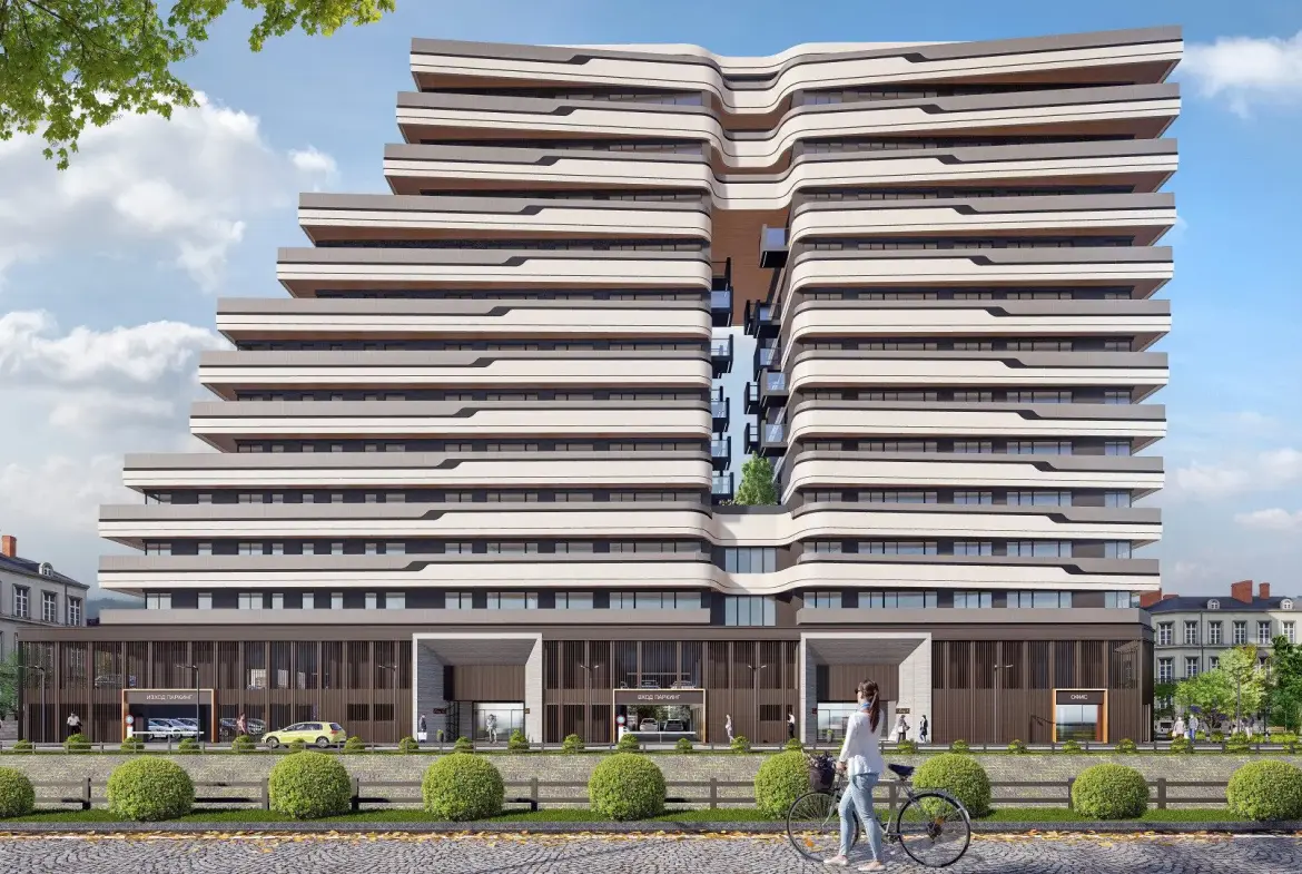 Three-bedroom apartment in a new luxury building located on the emblematic Pirotska Street