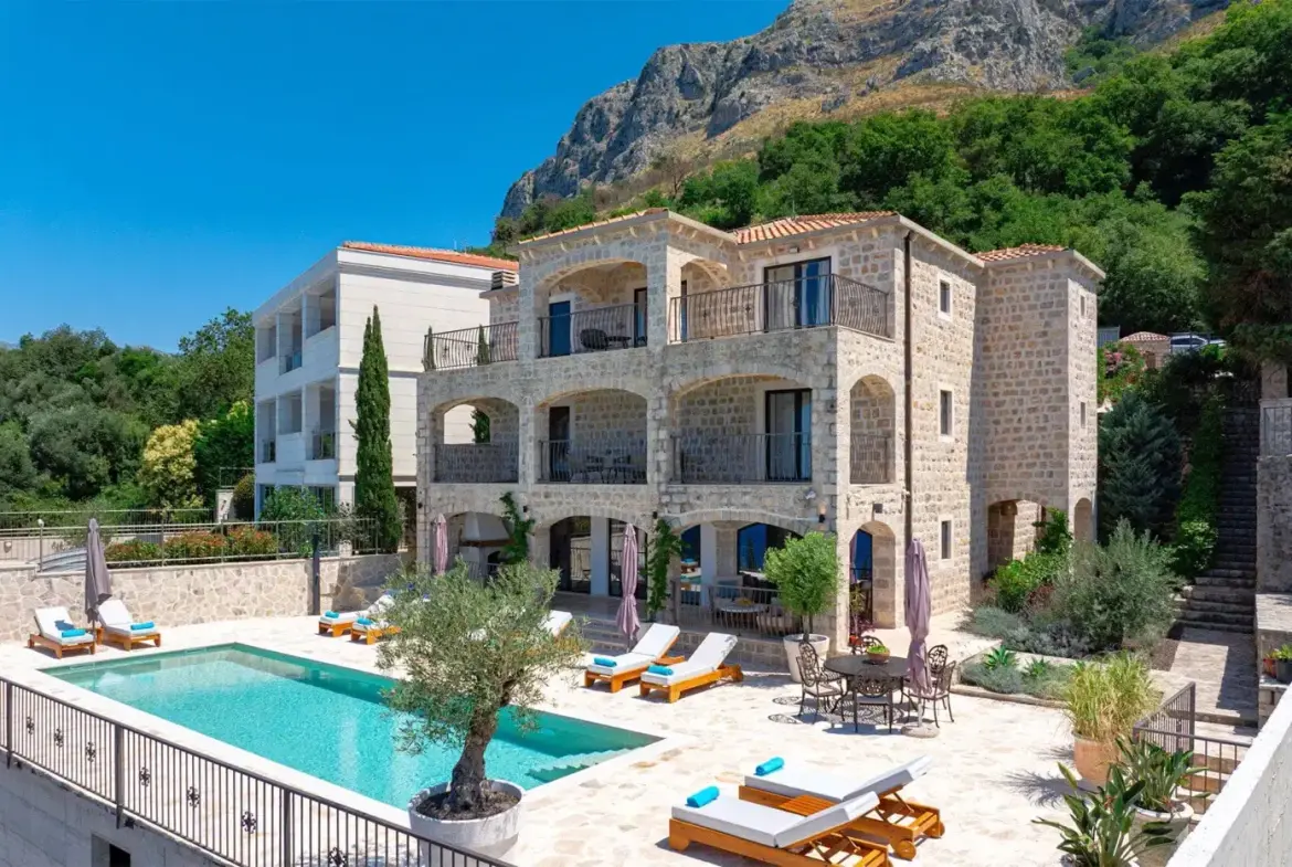 Designer stone villa, Drobni Pijesak, Budva