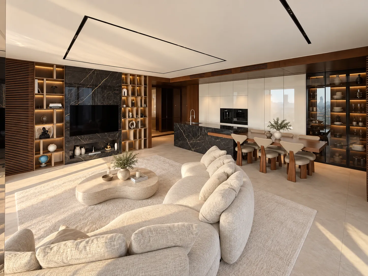 02-2-1 3-Bedroom Apartment, 160 m² – Belgrade Waterfront, Savski venac, Belgrade