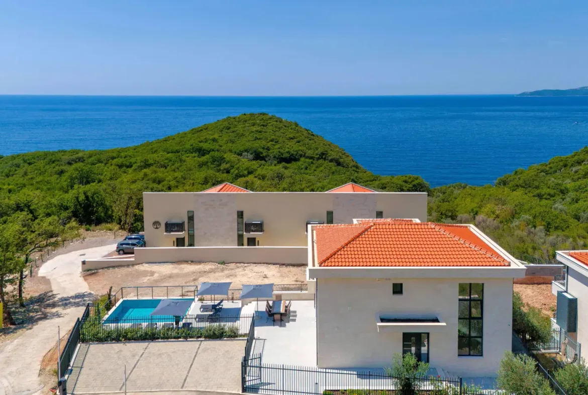 New furnished villa with pool, Reževići, Budva