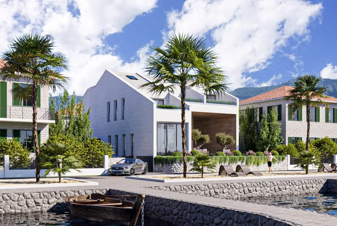Luxury villa on the first line of Donja Lastva, Tivat